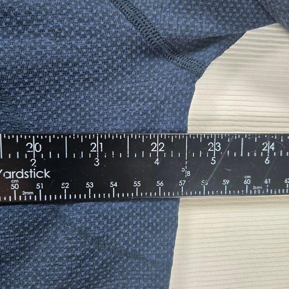 Lululemon Metal Vent Tech 1/2 Zip Long Sleeve Shirt in Navy Blue Men's‎ Size XXL - Picture 4 of 7